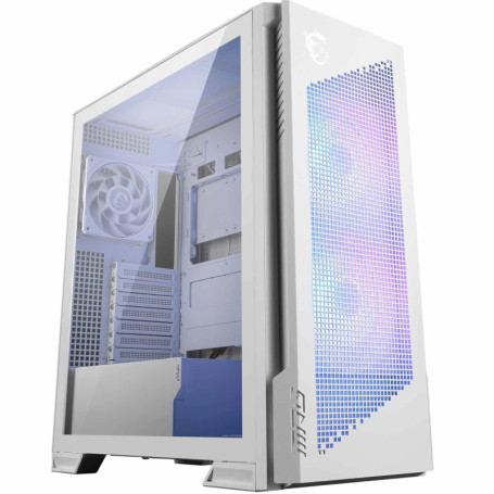 Boîtier PC Gaming MSI MPG Velox 300R Airflow PZ White avec Ventilateurs 160 mm