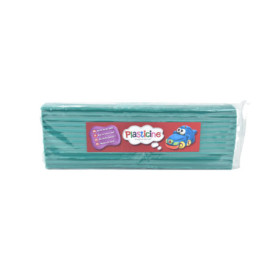 Pâte à modeler Plasticine Dalle One Colour 400g - Bleu Sarcelle