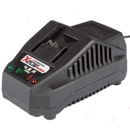Chargeur Parkside PLG 20 A3 - 120W, 4,5A, Charge Rapide 30 Min