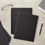 Couvertures de Reliure A4 en Polypropylène Noir - Lot de 100