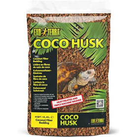 Substrat Écologique en Coque de Noix de Coco pour Terrariums - 4.4 L
