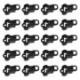 ECSiNG Lot de 20 Tendeurs de Cordes pour Tentes et Bâches - Accessoires de Camping Pratiques