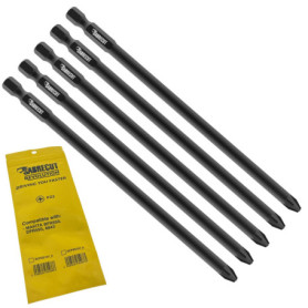 Pack de 5 Embouts de Tournevis SabreCut PZ2 157 mm pour Makita