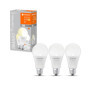 Lot de 3 Ampoules LED Intelligentes Dimmables E27 - Blanc Chaud 2700K