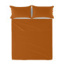 Drap de lit Basic Sabana 160x270 cm Terracota - AlexandreHouse