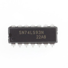 Pack de 10 Circuits Intégrés SN74LS93N DIP-14 par HUABAN