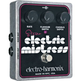 Pédale Electro-Harmonix Stéréo Electric Mistress - Flanger et Chorus pour Guitares