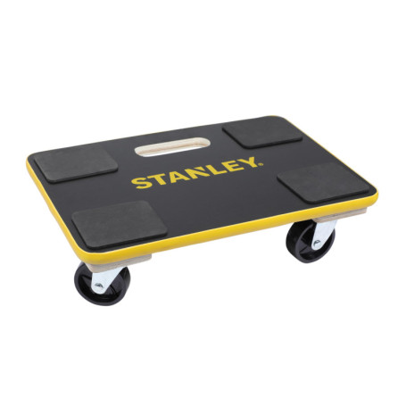 Chariot à roulettes Stanley 200 kg en plastique durable - Transport facile et sécurisé