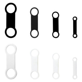 Ensemble de 8 Étiquettes en Silicone Anti-Bruit pour Chiens et Chats