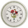 Horloge Murale Coquelicot Portmeirion - Charm Botanique Multicolore