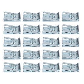Lot de 20 Écrous M5 Galvanisés pour Motos et Scooters