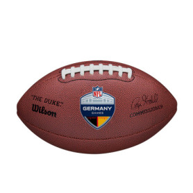 Ballon de Football Américain Wilson NFL Germany Games Duke - Réplique Officielle