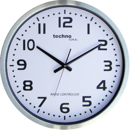 Horloge Murale Radio Jumbo Technoline WT 8995 - Ø 50 cm en Métal