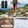 Crampons Antidérapants Collenatsy pour Randonnée - Lot de 4