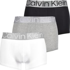 Lot de 3 Boxers Calvin Klein pour Homme en Coton Stretch Multicolore
