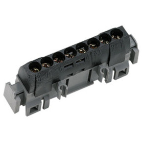 Bornier de Répartition Isolé Legrand pour Connexion 8 Fils 1.5 à 16 mm² - Noir