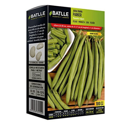 Semences de Haricot Nain Parker - 100g de Semillas Batlle