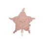 Doudou Étoile Little Star Jollein en Velours Doux - Rose Sauvage