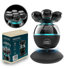 Tondeuse Bamba PrecisionCare Skull Shaver Cecotec - Tête Extra Large, 7 Lames Flottantes