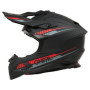 Casque de Motocross O'NEAL C-SRS Rouge - Sécurité et Confort Optimal