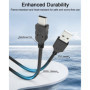 Câble USB Bicmice Chargeur Compatible pour Appareils Divers