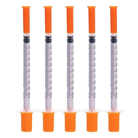 Outils de Mesure en Plastique 1ml 27G - Boîte de 100