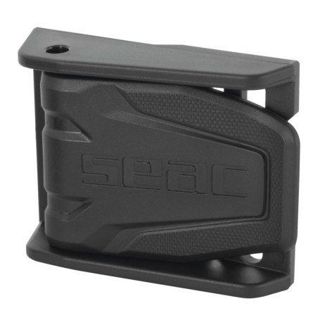 Boucle de Ceinture Élastique SEAC en Nylon - Noir, Taille Unique