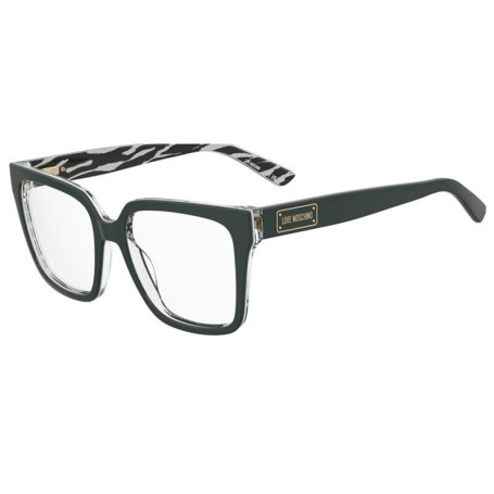 Lunettes Correctrices Love Moschino MOL648 en Grey Pattern Green