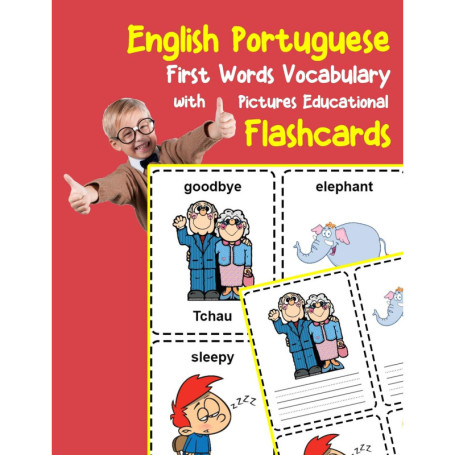 Cartes Flash Éducatives Anglais-Portugais pour Enfants