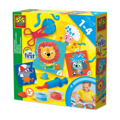 SES Creative - Ma Première Pâte à Modeler pour Coiffures Amusantes