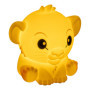 Lampe Simba SquishyGlo Disney - Veilleuse Rechargeable Multicolore