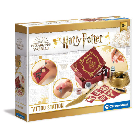 Coffret Tatouages Temporaires Harry Potter - Kit Créatif pour Enfants