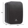 Enceintes de Contrôle Ultra-Compactes Behringer 1C-BK - 100W, 5 pouces