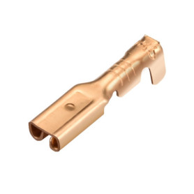 Heschen Lot de 100 Cosses à Sertir Non Isolées 2,8 mm