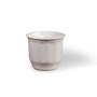 Cache-Pot Blanc pour Plantes Succulentes - 15 cm