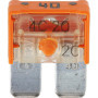 Fusibles Plat Maxi-Compact 40 A - Protection Électrique pour Automobile et Industrie - Blister de 2