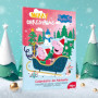 Calendrier de l'Avent Peppa Pig avec Chocolats au Lait - 24 Délices pour Noël