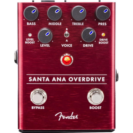Pédale d'Overdrive Fender Santa Ana - Son Authentique et Puissant