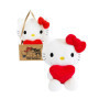 Peluche Hello Kitty Coeur 14 cm - Sac à Main Carton
