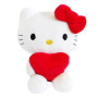 Peluche Hello Kitty Coeur 14 cm - Sac à Main Carton