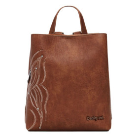 Sac à dos mini en simili cuir Desigual avec broderie papillon