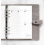 Recharge Agenda Filofax A5 2026 Minimaliste Semaine sur Page