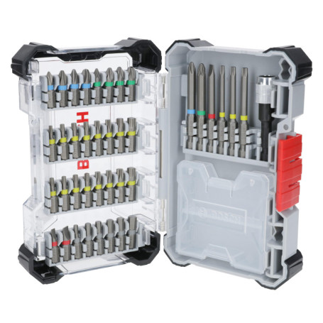 Bosch Kit de 40 Embouts de Vissage Extra Durs avec Mallette