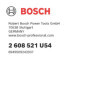 Bosch Embouts PRO Torx Impact - 3 pièces pour Visseuse et Perceuse