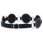 Ceinture Femme Desigual Nova en Cuir Noir - 95 cm