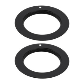 ECSiNG Lot de 2 Adaptateurs de Monture d'Objectif en Aluminium pour Sony NEX