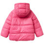 Veste Fille Aubergine United Colors of Benetton avec Capuche