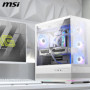 Boîtier PC MSI MAG PANO 110R PZ White - Design Panoramique et Compatible GPU 400 mm
