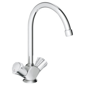 Robinet mélangeur Grohe Costa L pour évier en acier inoxydable