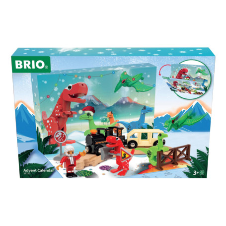 Calendrier de l'Avent BRIO World - Thème Dinosaures pour Enfants